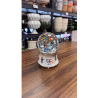 Işıklı Ve Müzikli Kar Küresi Orta Boy -1